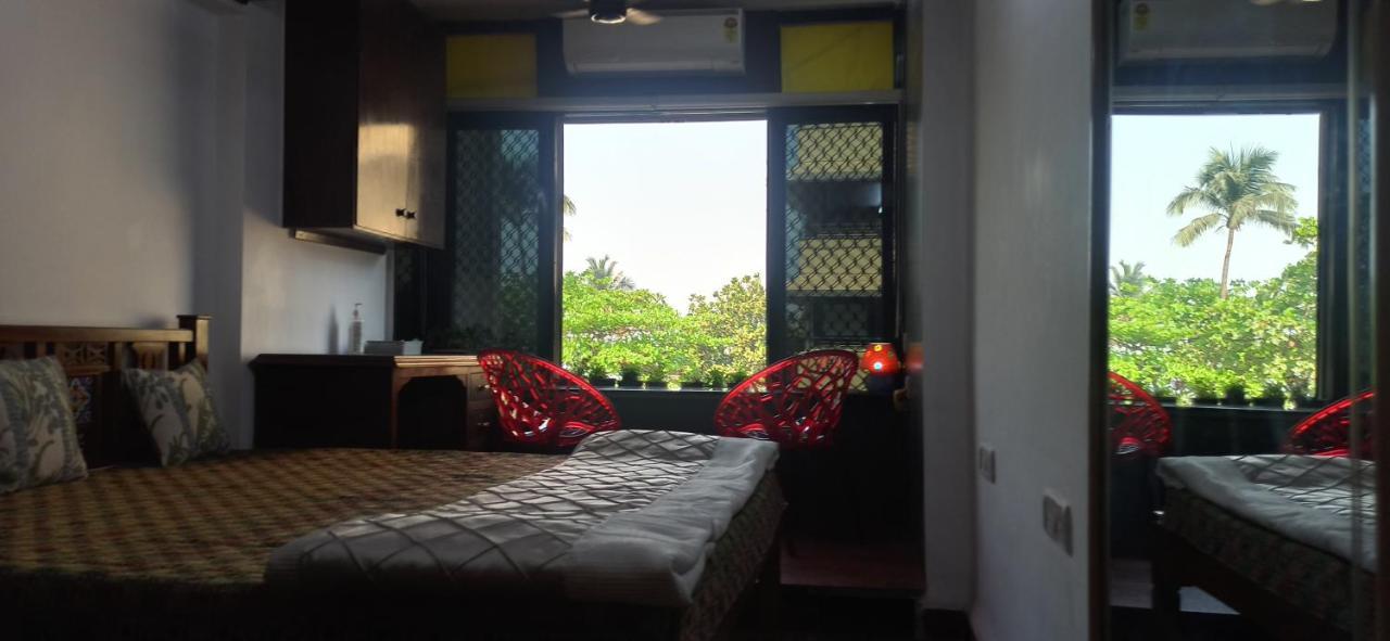 Cozy Private Ac Studio By The Sea Bandstand Bandra W Mumbai Nr Taj Lands End Lägenhet Exteriör bild