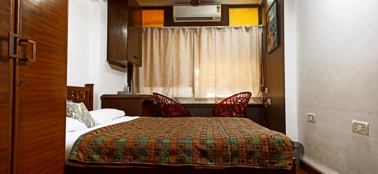 Cozy Private Ac Studio By The Sea Bandstand Bandra W Mumbai Nr Taj Lands End Lägenhet Exteriör bild